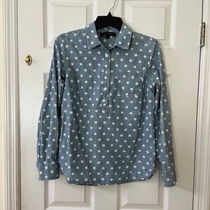Tommy Hilfiger Denim chambray dot shirt